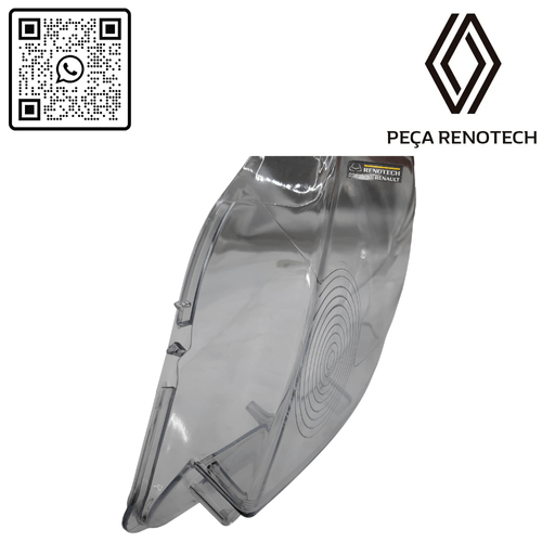 RN 07427R-L 260607427R LENTE DO FAROL ESQ. SANDERO 11... PISCA CENTRAL - 2